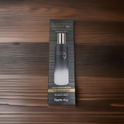 FarmStay Black Snail & Peptide9 Perfect Emulsion 120ml Deep Hydrating