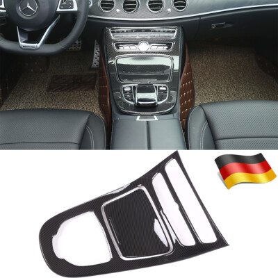 Carbon Optik Mittelkonsole Blende Rahmen Für Mercedes E-Klasse W213 S213