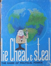 LIE CHEAT & STEAL Reiss Games 1971 Replacement Parts The