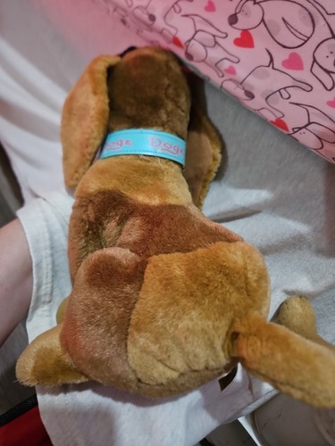 Vintage 1996 Dogz Dog Plush Trendmasters Dog 11” HTF! W Collar - Picture 5 of 11