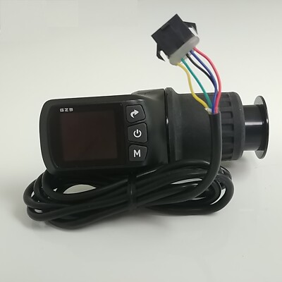 Swagtron EB15 / EB-15 Viper Electric Bike Throttle with LCD Display, OEM Parts
