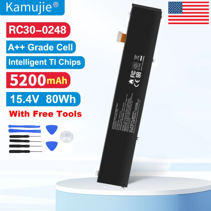 RC30-0248 Laptop Battery For Razer Blade Stealth 15 2018 2019 RTX 2070 Max-Q