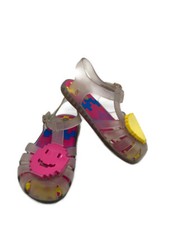 Mini Melissa Emoji Sandals Girl Shoes Size 8US Used 