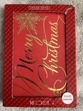 IMAGE ARTS MERRY CHRISTMAS CHRISTMAS CARDS & ENVELOPES- 16 CT