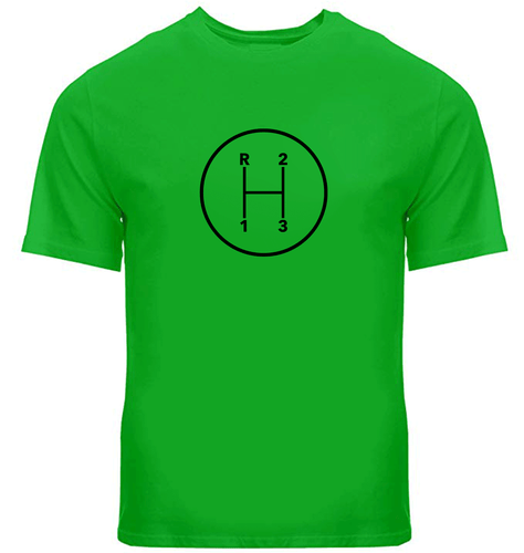 Manual Transmission Gears T-shirt Shift Pattern 3 Speed Stick Shirts Manual Gear - Picture 24 of 34