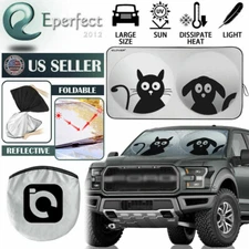 Car Sun Shade Visor UV Block Rear Front Window Windshield Shield Cover Foldable