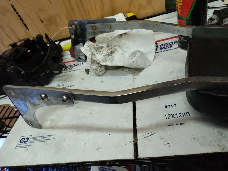 Honda VT1100C 1988 barra de respaldo Shadow con cojín Foto 2 de 4