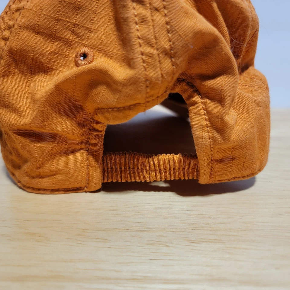 Gymboree Boys Size 0-12 Months Mr Tuff Guy Rhino Baseball Hat Cap Orange - Image 4 of 4