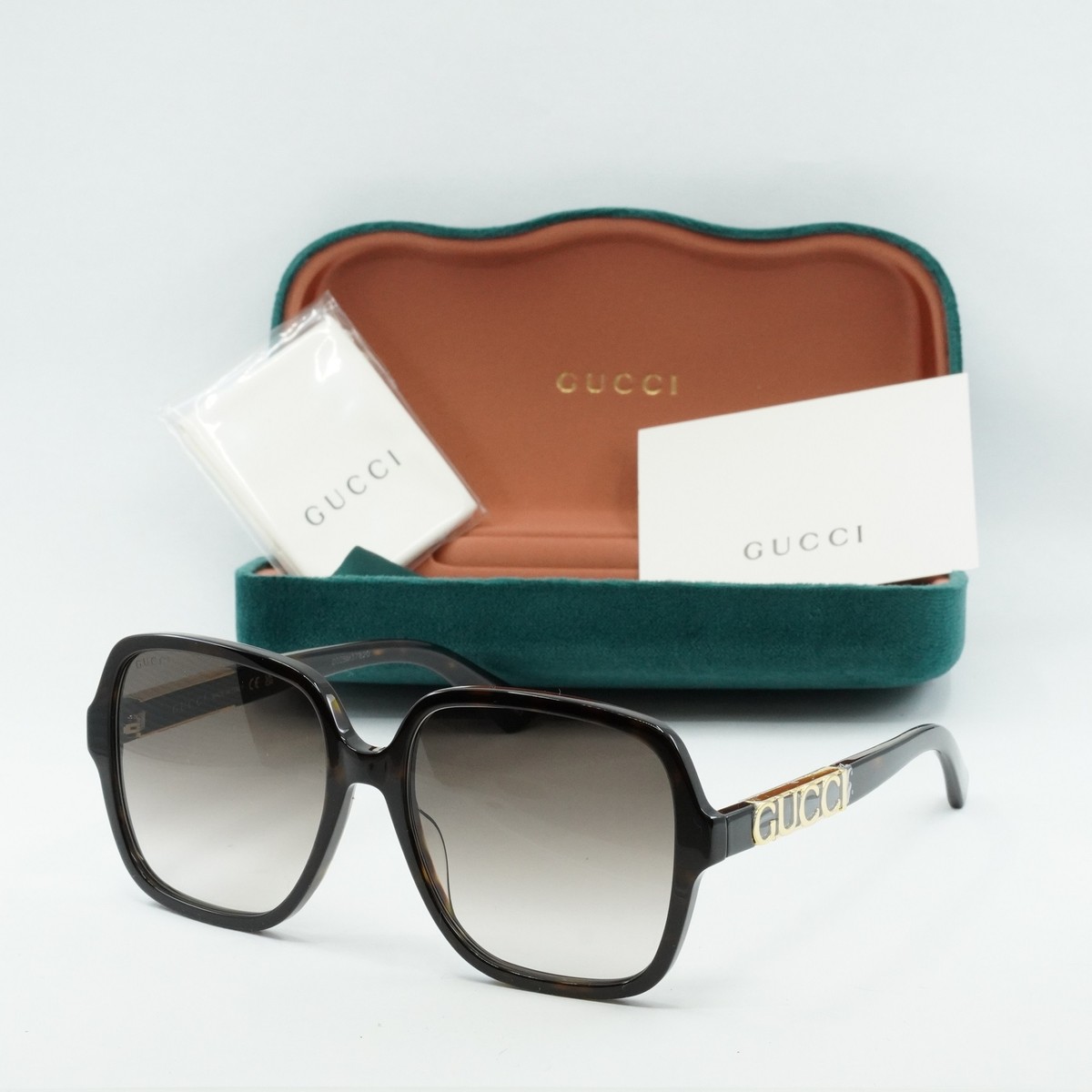 New GUCCI GG1189S 003 Havana/Brown Gradient 58-17-145 Sunglasses