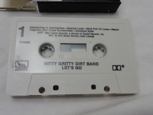 VINTAGE NITTY GRITTY DIRT BAND ~ LET'S GO ~ CASSETTE TAPE ~ 1983 - Picture 3 of 12