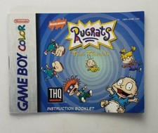 Rugrats Time Travelers Game Boy Color Nintendo Manual