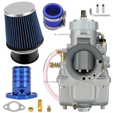 Blue VM34 Carburetor Carb Air Filter Kit For Predator 420cc 301cc GX390 GX270