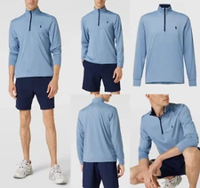 Polo Ralph Lauren Golf Half Zip Sweater Sweatshirt Jumper Pullover Pony L