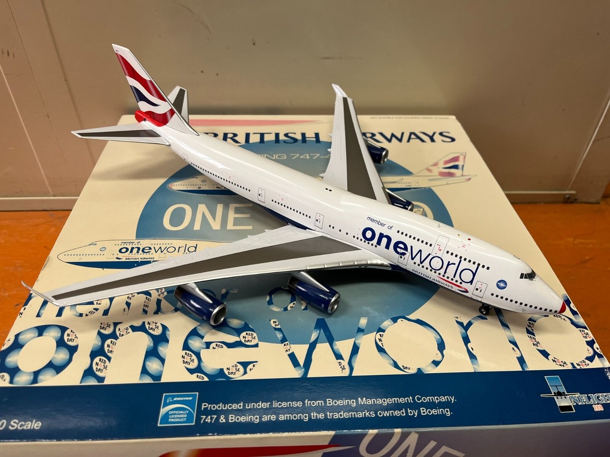 Inflight 200 British Airways BA B747-400 