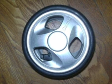 COMBI Cosmo EX Single STROLLER 4.5" FRONT WHEEL TIRE Replacement Part Quick Re