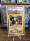 2000 POKEMON ROCKET 1ST EDITION #4 DARK CHARIZARD-HOLO PSA 6 SWIRL