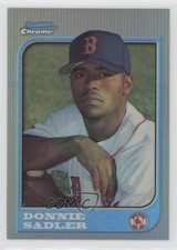 1997 Bowman Chrome Refractor Donnie Sadler #148 2k3