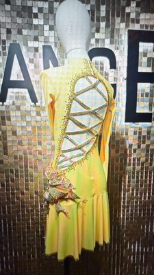 latin rhythm ballroom competition dress