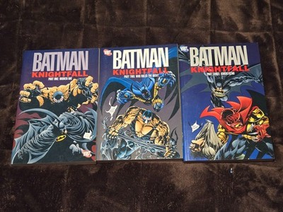 Batman Knightfall Vol 1-3 TPB Set DC Comics Bane Azrael Graphic Novels 2000