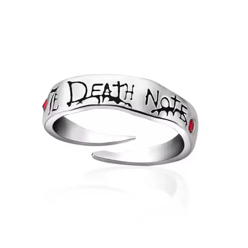 Death Note Silver Ring Light & L Character Adjust… - image 1