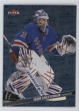 2025-26 Upper Deck Fleer Ultra Medallions Platinum /100 Igor Shesterkin #M-4