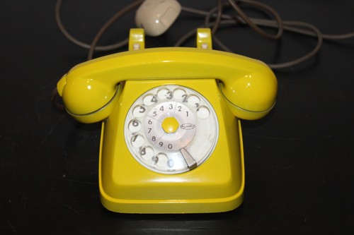 Telefono Sip Personalizzato Giallo Vintage - Zdjęcie 5 z 20