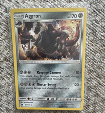Pokémon TCG Aggron 67/111 Crimson Invasion holo Rare English Stage 2 170