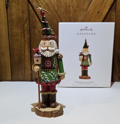 Hallmark PRINCE OF THE FOREST 1st Noble Nutcracker 2019 Ornament EUC
