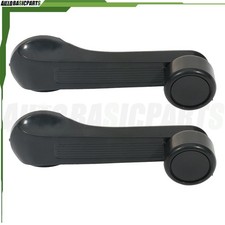 For 1989-2000 Honda Civic 2 Pcs Left Right Side Window Crank Handles Insides