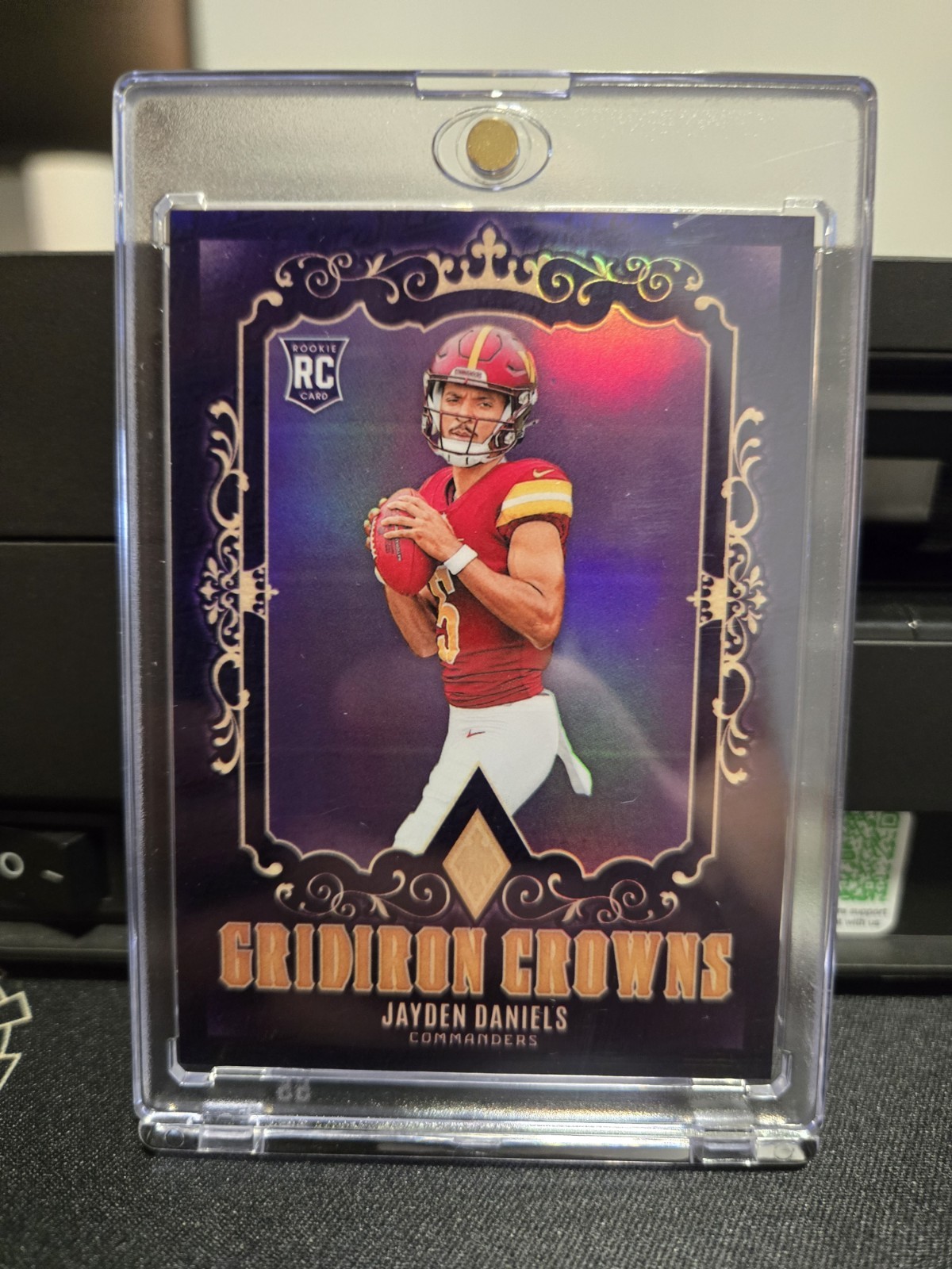 2024 Phoenix Jayden Daniels Gridiron Crowns Rookie SP