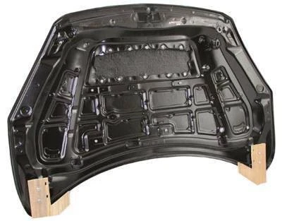 Capó de fibra de carbono VIS Racing estilo M Speed para Mazda 3 Hatchback 10-13 Foto 4 de 4