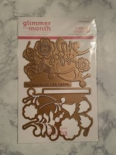Spellbinders glimmer Of The Month Nov 2022 Glimmer Stylized Floral