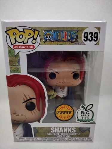 Funko POP Shanks (Straw Hat) Chase Big Apple Exclusive #939 One Piece