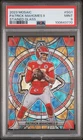 PSA 9 2023 Panini Mosaic Stained Glass #SG1 Patrick Mahomes II Chiefs