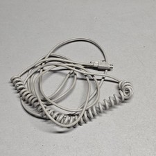 Apple ADB Keyboard Mouse Cable Mini-DIN 4-Pin Male to Male Coiled