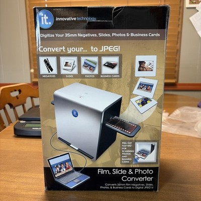 Innovative Technology Film, Slide, And Photo Converter  FREE SHIPPING
