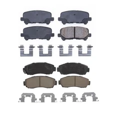 8pcs for 2011 - 2014 2015 2016 2017 Honda Odyssey Front Rear Ceramic Brake Pads