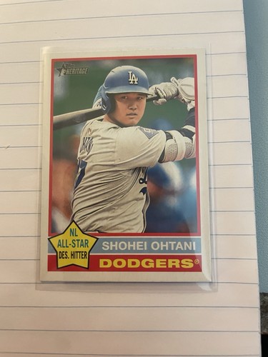 2025 Topps Heritage - Flipped Bat Variation Shohei Ohtani #148