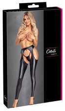 LEGGINS CHAPS  GERMANY  WITH PANTY     BLACK  SM.-XLG