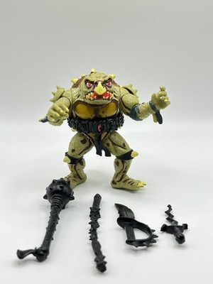 Tmnt Tokka Complete Vintage Ninja Turtles Light Olive Colored Variant 