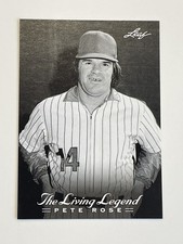 2012 Leaf Pete Rose The Living Legend Baseball #34 - Pete Rose - Phillies