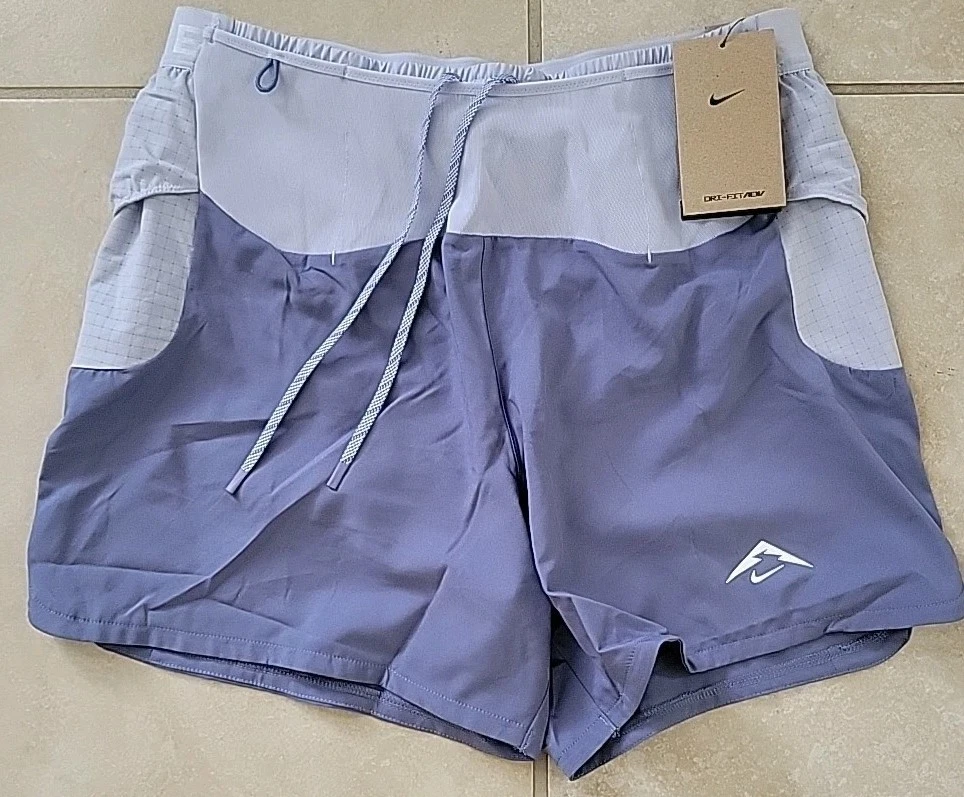 Nike Trail Dri-fit ADV Second Sunrise 5" Running Shorts Men's L NWT HJ3572-499