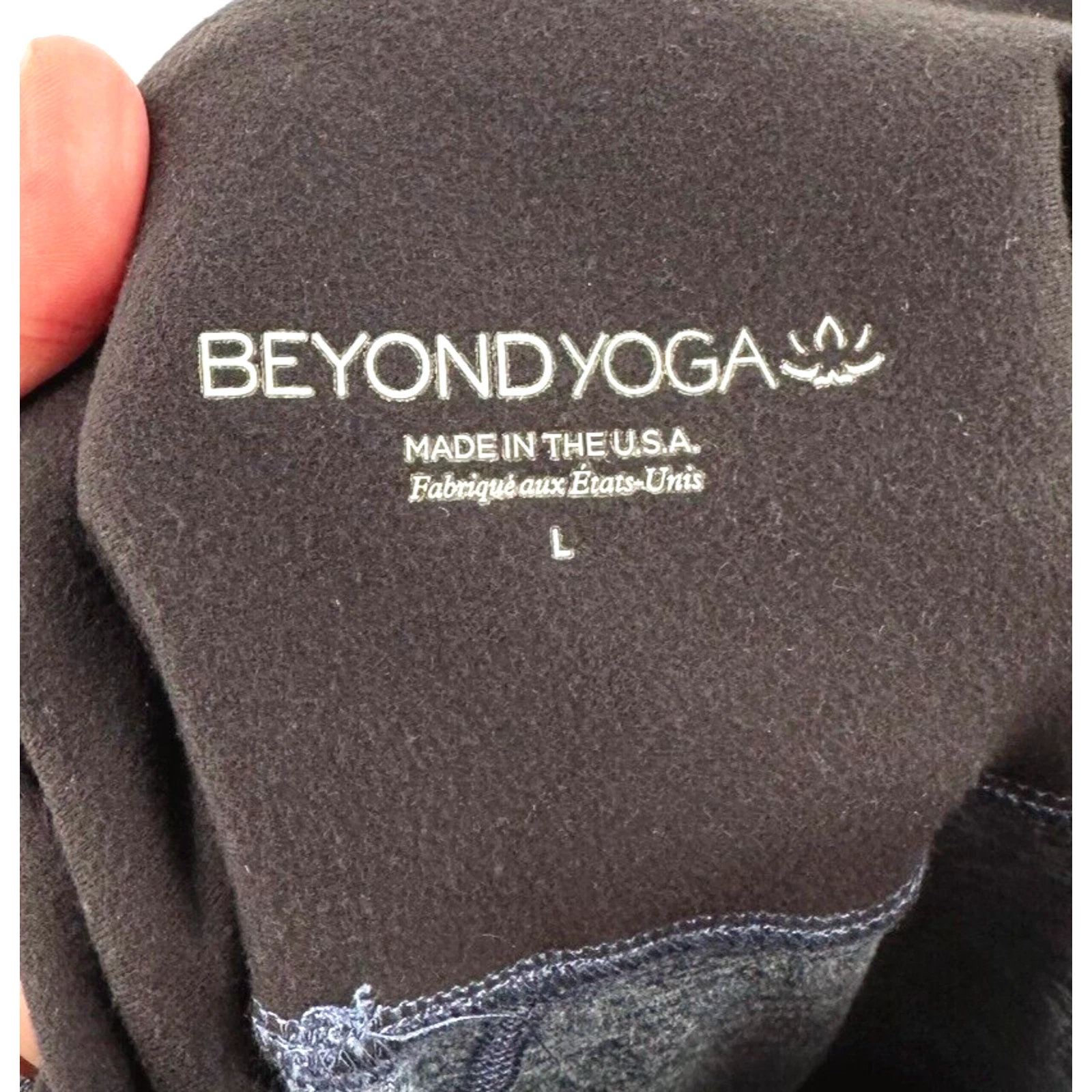 beyond-yoga rise above space-dye high rise athleisure leggings