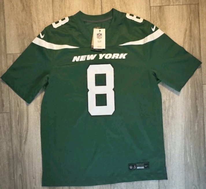 NWT Nike Aaron Rodgers New York Jets Game Jersey Men's Large L 🏈🔥 $130