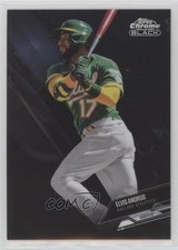 2021 Topps Chrome Black Elvis Andrus #24 2o7