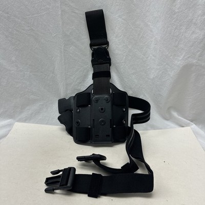 Safariland 6005 Black Tactical Drop Leg Platform Ambidextrous Holster Mount