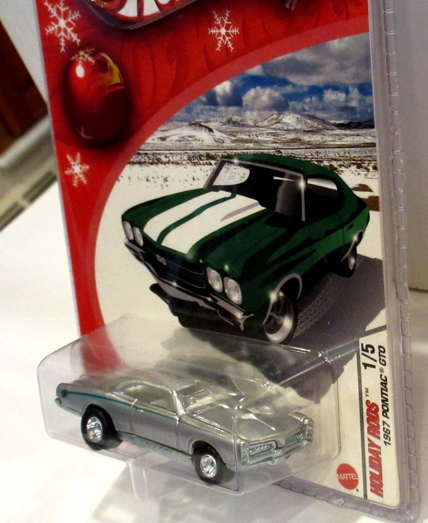 HOT WHEELS HOLIDAY RODS ~ 1967 PONTIAC GTO With REAL RIDERS ~ | eBay