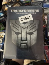 Transformers 7-Movie Collection Walmart Exclusive DVD Box Set 2024 Damage Case 