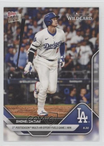 2025 Topps Now NL Wild Card /9583 Shohei Ohtani #802 0vu6