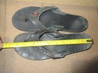 Women's RAINBOW leather flip flop thong sandals,  W 8.5-9.5, X-Large  - (N901) — photo 3